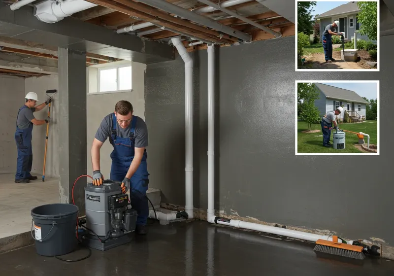 Basement Waterproofing and Flood Prevention process in Stevenson, AL